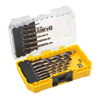 Set burghie pentru metal DeWALT DT70728, tip HSS, 19 bucati, 1 - 10 mm