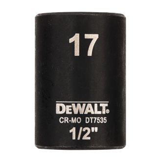 Tubulara scurta de impact DeWALT DT7535, 1/2", 17 mm
