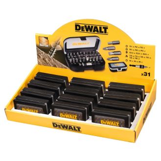 Set insurubare DeWALT DT7944TS, 31 piese, cutie plastic compacta
