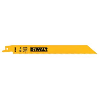 Set 5 lame fierastrau sabie Dewalt DT90383, 203 mm, 10 TPI, pentru lemn cu cuie