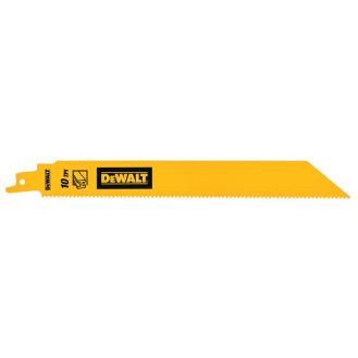 Set 5 lame fierastrau sabie Dewalt DT90386, 228 mm, 10 TPI, pentru metal