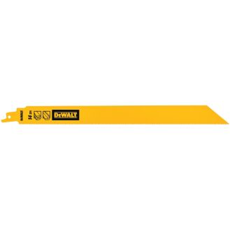 Set 5 lame fierastrau sabie Dewalt DT90390, 304 mm, 14 TPI, pentru metal