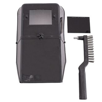 Set masca sudura cu perie si ciocanel  Tehnoweld E9400MMS