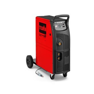 Aparat sudura MIG-MAG/FLUX/BRAZARE/ MMA/TIG-DC LIFT Telwin ELECTROMIG300SYNERGIC_SURSA, 300 A, sarma otel 0.6-1.2  mm