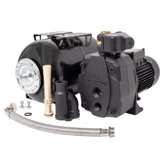 Hidrofor cu pompa de mare adancime Wasserkonig FA684825, putere 1500 W, debit 2880 l/h, inaltime refulare 68 m, aspiratie 40 m, vas de expansiune 24 litri