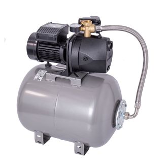 Hidrofor cu pompa autoamorsanta Wasserkonig FL415750, fonta, putere 800 W, debit 3420 l/h, inaltime refulare 41 m, vas de expansiune 50 l
