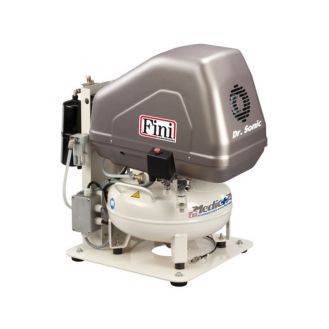Compresor de aer medical Fini DR.SONIC160-24V-FM-1.5, 24 l, 1.1 kW, 8 bar, 115 l/min, uscator cu o singura coloana