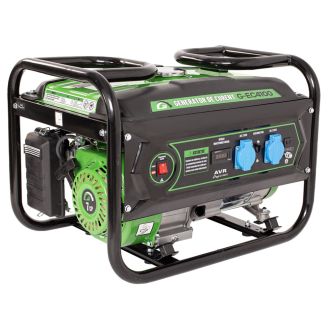 Generator de curent pe benzina Greenfield G-EC4100, portabil, monofazat, 3 kVA