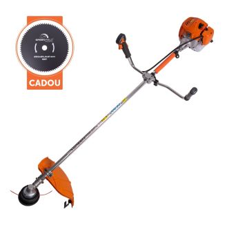 Motocoasa Greenfield G-M43-19_EUROV, motor 2 timpi, benzina, 1.9 cp, 43 cmᶟ
