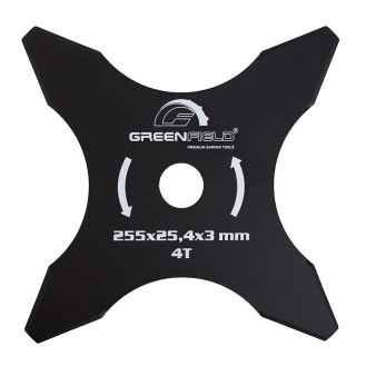Cutit cu 4 dinti Greenfield GA-DISC_4T_3 mm, 255x3x25.4 mm