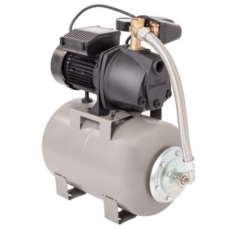 Hidrofor cu pompa autoamorsanta Wasserkonig HWK800-4.3/25H, fonta, putere 800 W, debit 3180 l/h, inaltime refulare 43 m, vas de expansiune 24 l