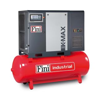 Compresor cu surub, turatie variabila, Fini K-MAX 11-10-270 ES VS, 11 kW, 270 l, 10 bar, 1580 / 620 l/min, cu uscator