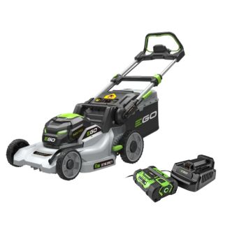 Set masina de tuns gazon Ego Power LM1711E, 42 cm, cu acumulator Li-Ion 56 V/2.5 Ah, incarcator
