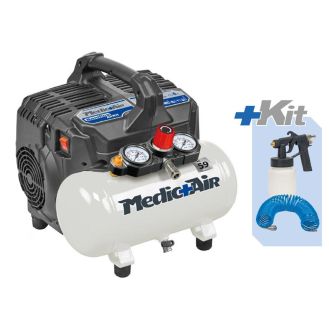 Compresor de aer + kit nebulizare dezinfectanti Fini SANIFICO AIRKIT, 6 l, 750 W, 8 bar, 105 l/min