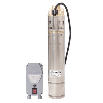 Pompa submersibila periferica Wasserkonig SI13055, diametru 4", 1800 W, debit 3300 l/h, inaltime refulare 130 m