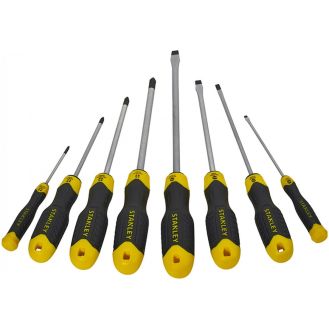 Set 8 surubelnite cu maner moale Stanley STMT1-74181, in modul pentru sertare