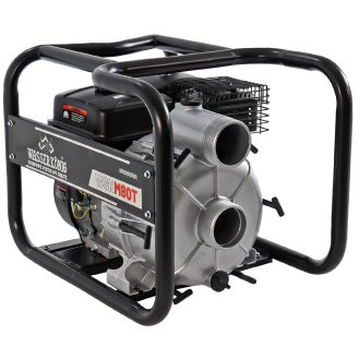 Motopompa 3" pentru apa murdara Wasserkonig WSKM80T, maxim 55 m³/ora , inaltime refulare max 30 m, motor euro V, benzina, putere 7 CP