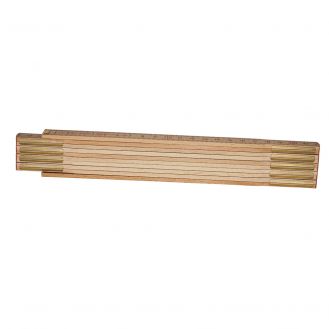 Metru de tamplarie Stanley 0-35-455, lemn natur, 2 m x 15 mm