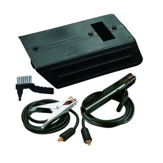 Kit pentru sudura MMA Telwin 801095, 350 A, conectori rapizi DX50, cabluri 4+3 m, sectiune 35 mm2