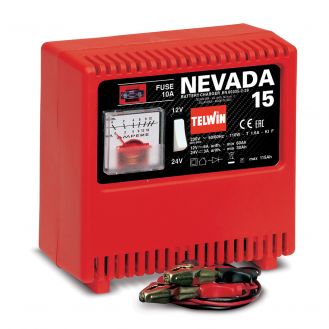 Redresor baterii Telwin NEVADA15, tensiune incarcare 12/24 V, capacitate baterii Pb 60-115 Ah