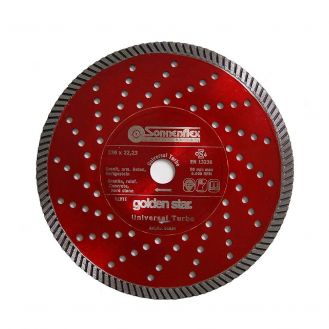 Disc diamantat Sonnenflex 81114_5, pentru beton armat, piatra dura, tigla, clinker dur, D 230X2.8X12X22.23 mm 
