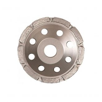 Disc diamantat Sonnenflex 81083_4, tip oala cu 1 strat, pentru beton, granit, uz general, D 180X5X22.23 mm
