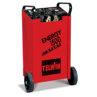 Redresor baterii si robot de pornire Telwin ENERGY1500START, tensiune incarcare 12/24 V, capacitate baterii Pb/START/STOP 20-2000 Ah, incarcare rapida