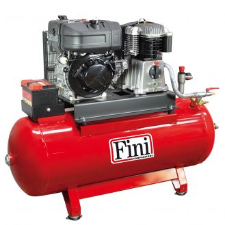 Compresor de aer Fini BK119-500F-11 DIESEL, 500 l, motor termic diesel, 7.5 kW, 10 bar, 945 l/min
