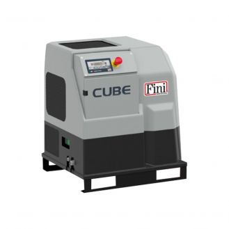 Compresor cu surub Fini CUBE 7.5-10 ES, 7.5 kW, 10 bar, 1050 l/min, cu uscator