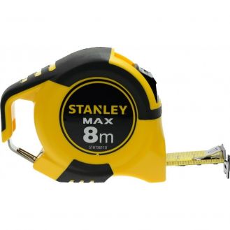 Ruleta Max Stanley STHT0-36118, 8 m x 25 mm, inchisa, in sistem metric, blister